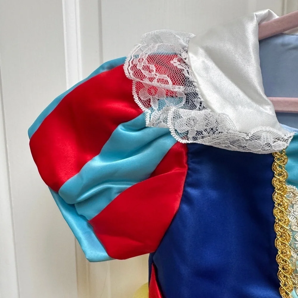 NWOT CUSTOM MADE Toddler Girls Size 6 Kids Snow White Inspired Princess Costume